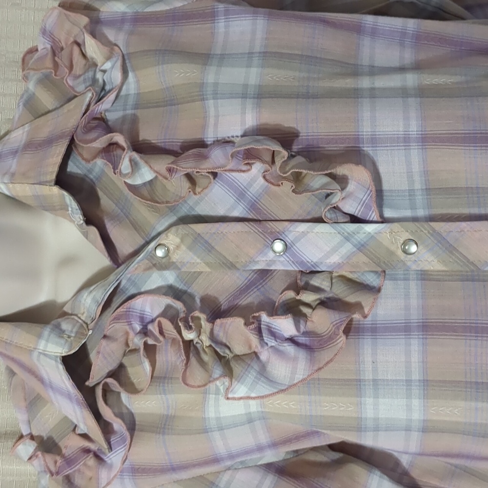 Vintage Women's Wrangler Shirt size 36 Medium - Picture 2 of 11
